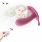 Wear Dildo Vibrator Adult Sex Toy for Women Orgasm Masturbator G Spot Clit Stimulate Remote Control Panties Vibrators Sex Toys
