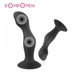Silicone Anal Plug Prostate Massager G spot Stimulate Sex Toys For Men Dildo Butt Plug Masturbator Adults Sex Products for Woman
