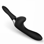 Dual Vibrator Prostate Massager Anal Plug Butt Plug Vagina Massage Warmer Moisturizing Rear Massager Masturbation Device