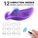 Yeain, YEAIN Quiet Panty Vibrator Wireless Remote Control Portable Clitoral Stimulator Invisible Vibrating Egg Sex-toys For Women