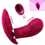 Wearable Dildo Vibrator Waterproof Sex Toys for Women Red G Spot Clitoris Stimulator Remote Control Panties Female Masturbator