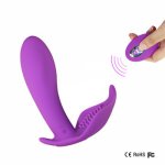 Sex Wearable Wireless Remote G Spot Vibrator Invisable Clitoral Stimulation Massager Dildo Vibrator Adult Sex Toys For Woman Men