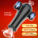 Vibrating Male Penis Erection Enlarger Exerciser Male Penis Pump Penis Sleeve Extender Trainer Accessories Adult Sex Toys forMen