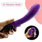 Sex Toys for Women 10 Speed G Spot Anal Plug Dildo Vibrator Clitoris Stimulation Vaginal Female Masturbator Orgasm Erotic Toys