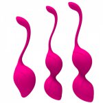 Safe Silicone kegel balls egg Smart Ball Ben Wa Ball Vagina Tighten Exercise Machine Vaginal Geisha Ball Massager Sex  for Women