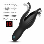 Aircraft Oral Male Masturbator Tongue Licking Glans Penis Massager pocket pussy Automatic Vibrator For Man Delay Trainer Sex Toy