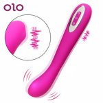 OLO Unique G-spot Design Dildo Vibrator Climax Massager 12 Speed Clitoris Stimulator Female Masturbator Sex Toys For Women