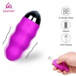 10 Speeds Vibrator Sex toys for Woman with Wireless Remote Control Waterproof Silent Bullet Egg USB Rechargeable Toys for Adult