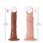 Realistic Dildo soft Liquid Can worn Huge Big Penis With Suction Cup Sex Toys for Woman Strapon Female Masturbation Lesbain Sex