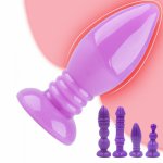 4Pcs/Set Realistic Dildo Anal Plug No Vibrator Strapon Big Penis Dick Suction Cup Masturbator Sex Toys For Woman Sex Products