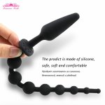 Silicone Anal sex toy Dildo Masturbation Anal butt Plug Erotic Sex toy Vagina stimulation Anus Beads Adult Sex toy for Men Women