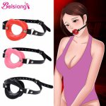 Belsiang Sex Slave Silicone Lips O Ring Open Mouth Gag Oral Fetish Bdsm Bondage Restraints Erotic Toy Sex Toy For Couples