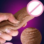 Silicone Soft Realistic Dildo With Suction Cup Artificial Penis Giant Dildos For Women Female Masturbator Big Dick Sex Products