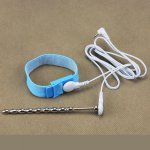 Electric Shock Accessories Penis Rings Stainless Steel Catheter Urethral Sound Electro Stimulator Adult Games Sex Toys For Men