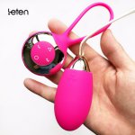 Leten heating function Egg vibrator, Silicone Wireless Remote Controlled Waterproof  recharged massager sex products For Woman