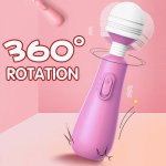 Portable Massager AV Vibrator Powerful Wand Female Masturbation Sex Toys Clitoral Stimulator Adult Products For Women