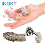 Ikoky, IKOKY Finger Sleeve Vibrator G-spot Massage Sex Toys For Woman Dildo Clitoris Stimulation Adult Products Female Masturbator