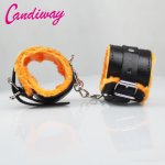 Adult Game Handcuffs PU Leather Restraints Bondage Boutique Bound Cuffs Bdsm Fetish Slave Roleplay nasty Sex Toys For Couples