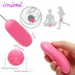 20 Speeds Vibrating Love Egg Vagina Clitoris Stimulator Exerciser Wireless Remote Control Bullet Vibrator Sex Toys for Woman