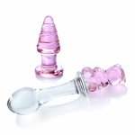 Glass Crystal Anal Dildo For Women Masturbation Orgasm Last Anal Plug for Game of  Adult Sex Butt Toy Sex Product