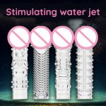 Realistic Dildo Transparent Ultra-soft Artificial Penis Women Sex Toys Soft Glue Female Masturbation Massager Adult Products