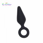 Orissi, ORISSI Black Anal Toys Butt Plug 100% Silicone Anal Plug, Adult Sex Toys for Men Waterproof Erotic Anal Sex Toys for Women
