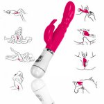 Silicone Erotic G-Spot Dildo Rabbit Vibrator For Women Clitoris Stimulate Massager Masturbation Sex Toys For Adult Sex Products