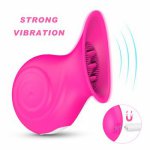S126 Silicone Tongue Sucking Clitoris Licking Vibrator For Women Orgasm Vibrating Tongue Sex Toy