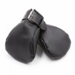 Adult Toys Leather Gloves Handcuffs Erotic Game BDSM Bondage Hand Sleeve Cuffs Slave Restraints Sex tools For Couples