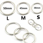 3pcs/set Cock Ring For Male Penis Erection Metal Glans Rings Sex Toys For Man Dick Extension Ejaculating Dildo Intimate Goods