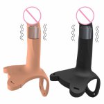Sex Toy Remote Control Male With Silicone Realistic Dildo Wearing Penis Vibrators Simulation Penile Super Lengthen Penes