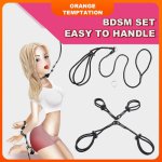 sex toys for women bdsm bondage restraints handcuffs sex collar shibari rope straps sex audlt tools  for couples  easy to use