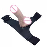 Adjustable Strap on Dildo for Women Realistic Dick Harness Pants Big Penis Adult Game Sex Toy for Lesbian Stimulation of Vagina