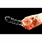 Crystal Glass Dildo G Point Back Court Yin Anal Masturbation Couple Passion Female Flirt Supplies Stimulation Toy Sex Supplies