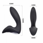 Prostate Massager Vibrator for Men Masturbator Waterproof Anal Butt Plug Prostate Stimulator Silicone Adult Sex Toys for Men