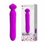 Rechargeable Female Vibrator Stick Dildor Waterproof Clitoris Stimulator Sex Toy