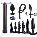 Anal Butt Plugs Enchufe Dildo Massaging Vibrator Kit Set Sex Toys Prostate Massage Sex Toys For Couples Korek Analny Sex Toys
