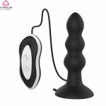 7 Frequency Vibrating Anal Toys Super Soft Long Anal Dildo Butt Plug Sexy Gay Super Huge Butt Plug Sex Toys For Gay Couples Bb50