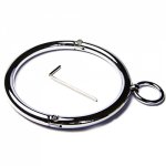 Adult Game Dia 12/14cm Collar Metal Collar Bdsm Bondage Restraints Slave Role Playing Necklace Gay Fetish Sex Toys for Couple