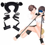 Handcuffs & Ankle Cuffs BDSM Bondage Restraint Bondage Fetish Slave Adult Games Erotic Sex Toys For Woman Couples Sex Products