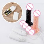 Huge Dildo Vibrator For Sex Toy Women Masturabtor Remote Control Vibrating Penis with Suction Cup Female Orgasm Masturbation Toy