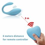 G Spot Dildo Rabbit Vibrator for Women Dual USB Wireless Remote Control Wear Jumping Egg Female Masturbation Device Friendly H3