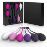 HOT Selling Full Silicone Pussy Vagina Tighten Kegel Exercise Weights Ben Wa Balls Set For Women Lady
