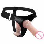Lesbian Strapon Double Dildo Strap on Harness Super Soft Silicone Dong Realistic Penis Sex Toys for Woman realistic dildo