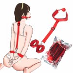 BDSM Bondage Restraint Bondage Fetish Slave Handcuffs & Ankle Cuffs Adult Erotic Sex Toys For Woman Couples Games Sex Products