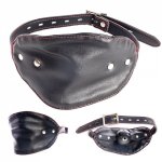 Bdsm Gag Ball Leather Bondage Restraints Mask Expand Open Mouth Plug Oral Gag SM Adult Games Fetish Sex Toys For Women Couples