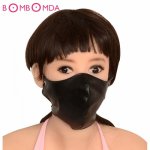 Fetish Mask Flirt Sex Love Adult games Erotic Products Party bdsm Bondage Masks Sex Toys for Couples PU leather Sexy Mask O4