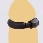 No Vibrator Silicone Adjustable Cock Ring Delayed Ejaculation Corrective Foreskin Penis Ring Chastity Device Sex Toys For Male