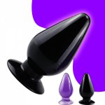 100% Silicone Super Big Anal Plug Unisex Huge Butt Plug Sex Toys for Couple Waterproof Large Anus Expansion Stimulator Sex Shop
