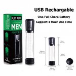 Electric Penis Pump Enlargement Male Automatic Vacuum Penis Enlarger Rechargeable Pro Extender Enhancer Pump For Adult Sex Toy